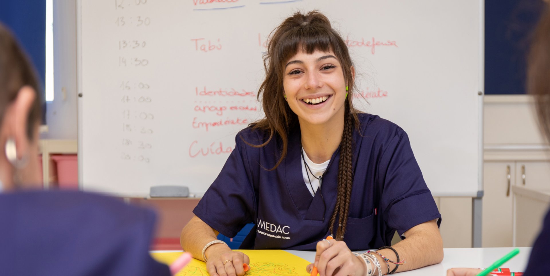 estudiante integración social medac