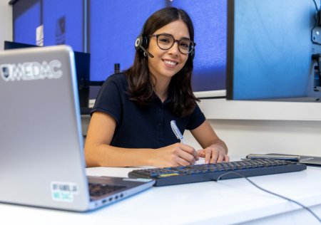 Estudiante de Medac de Comercio y Marketing